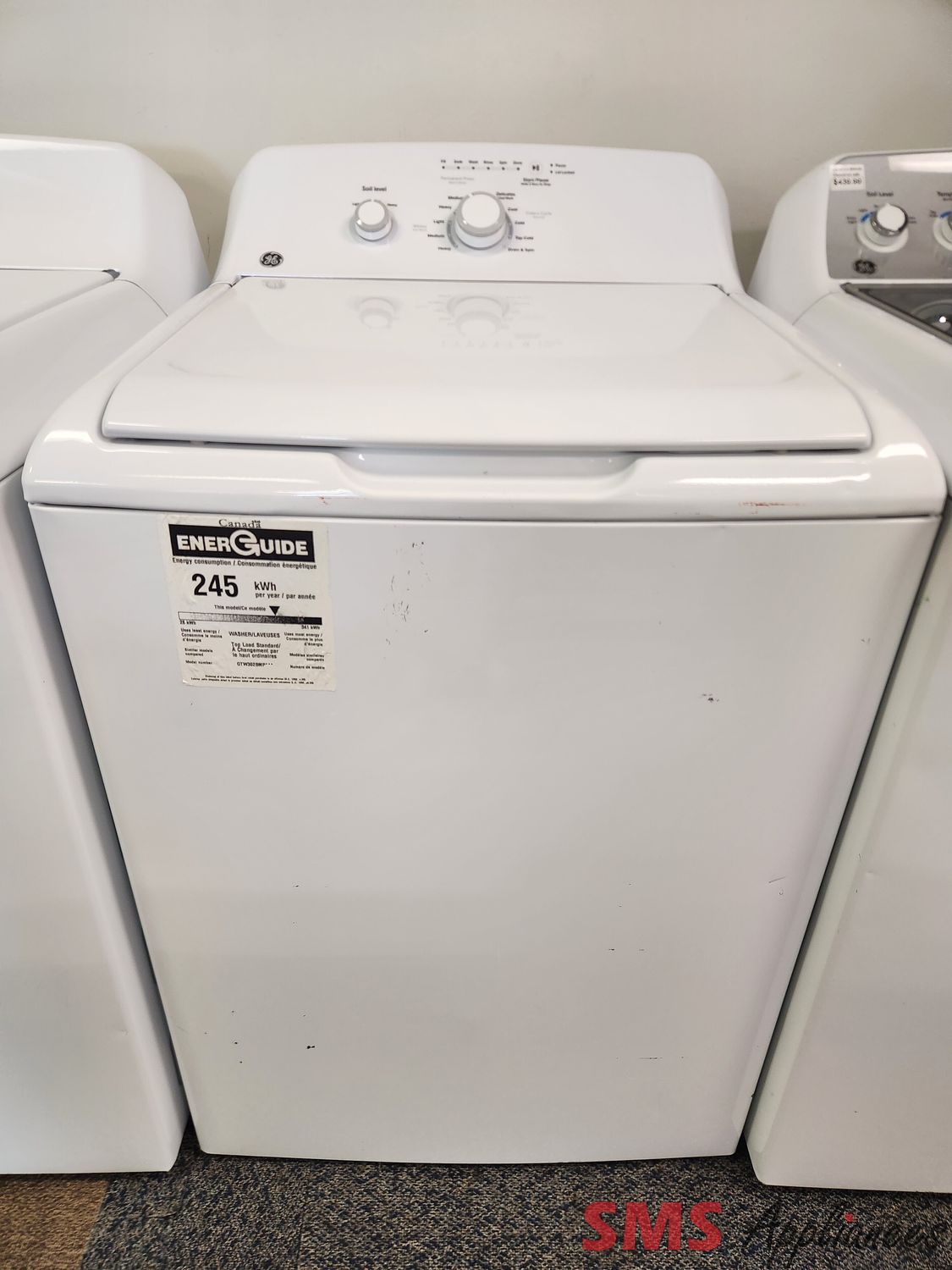 GE Top Load Washer GTW302BMP1WW
