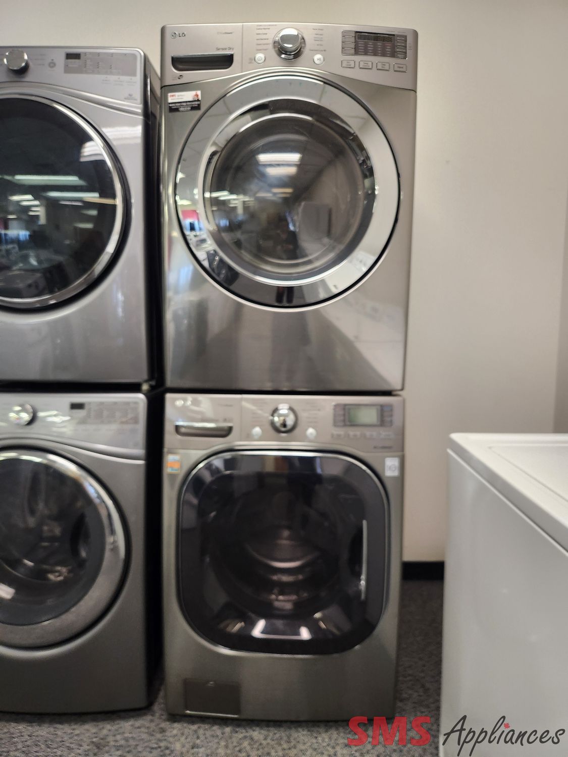 LG Washer & Dryer Set DLEX3370X/WM3875HVCA
