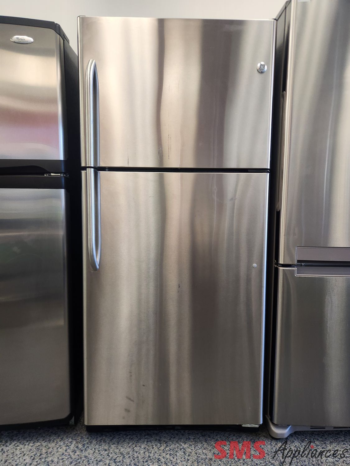 GE 30" Top Mount Fridge GTS18SBSURSS