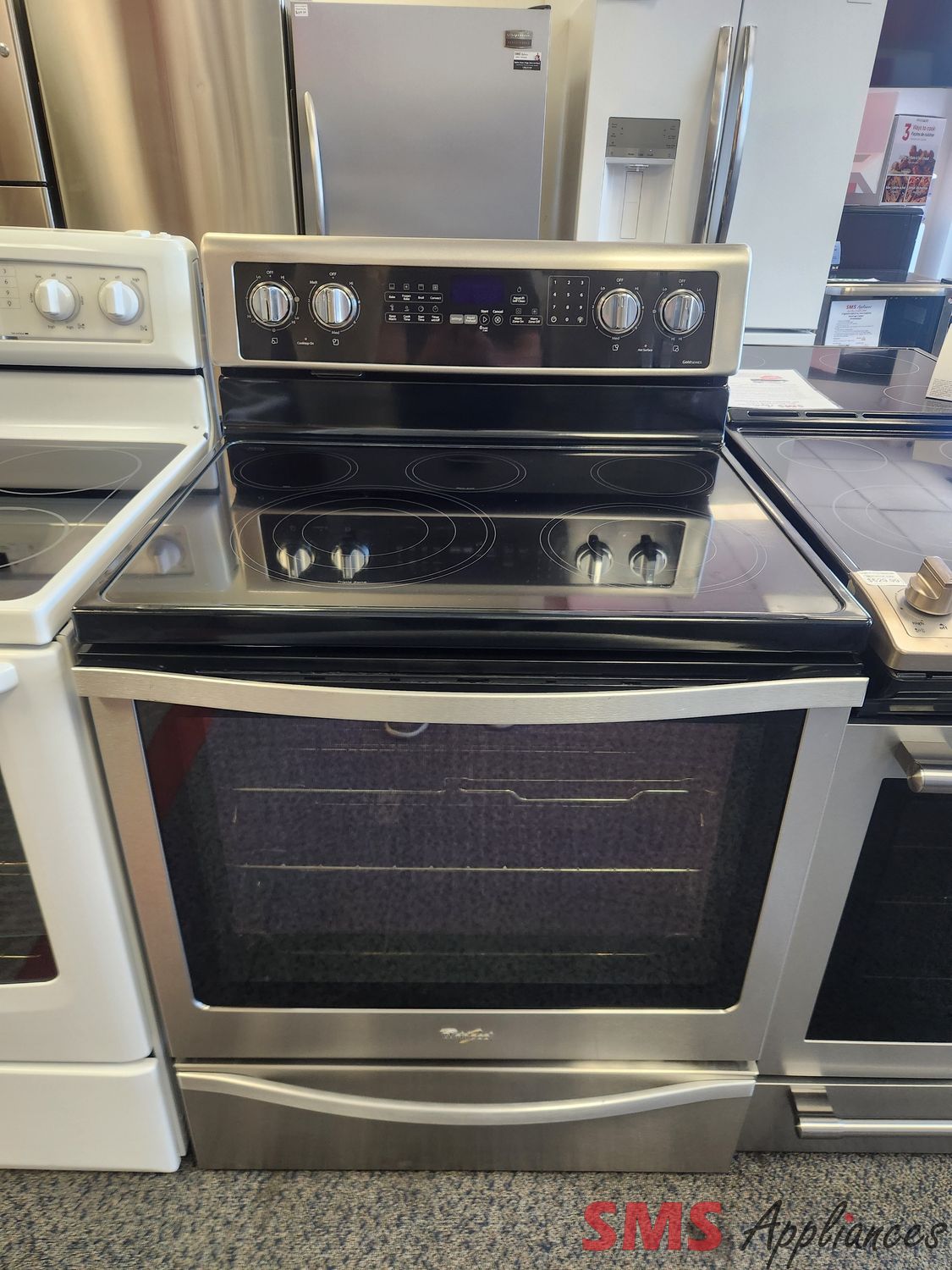 Whirlpool Glass Top Stove YWFE745H0FS