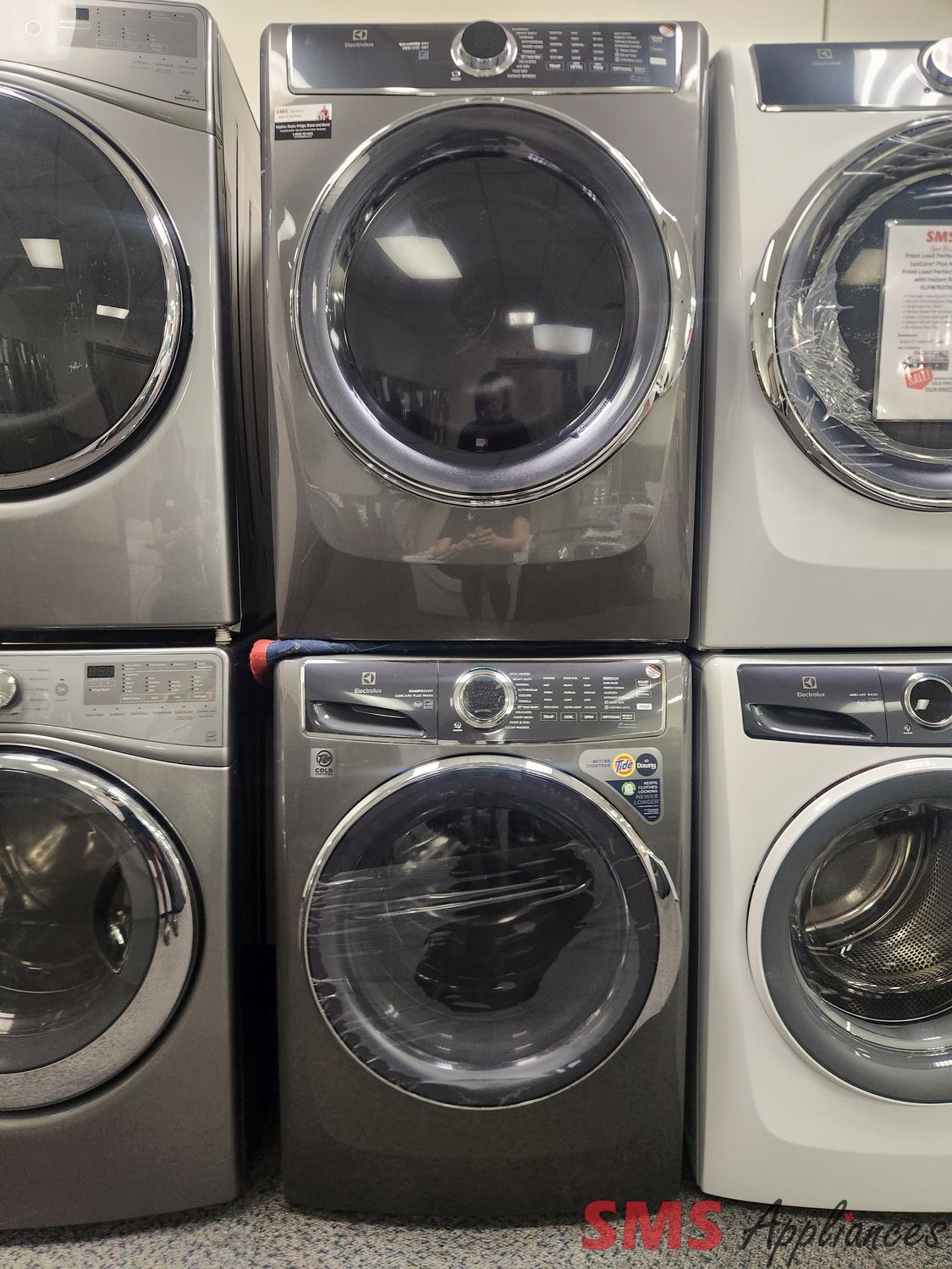 Open Box - Scratch & Dent Electrolux Washer & Dryer Set ELFW7637AT/ELFE763CAT
