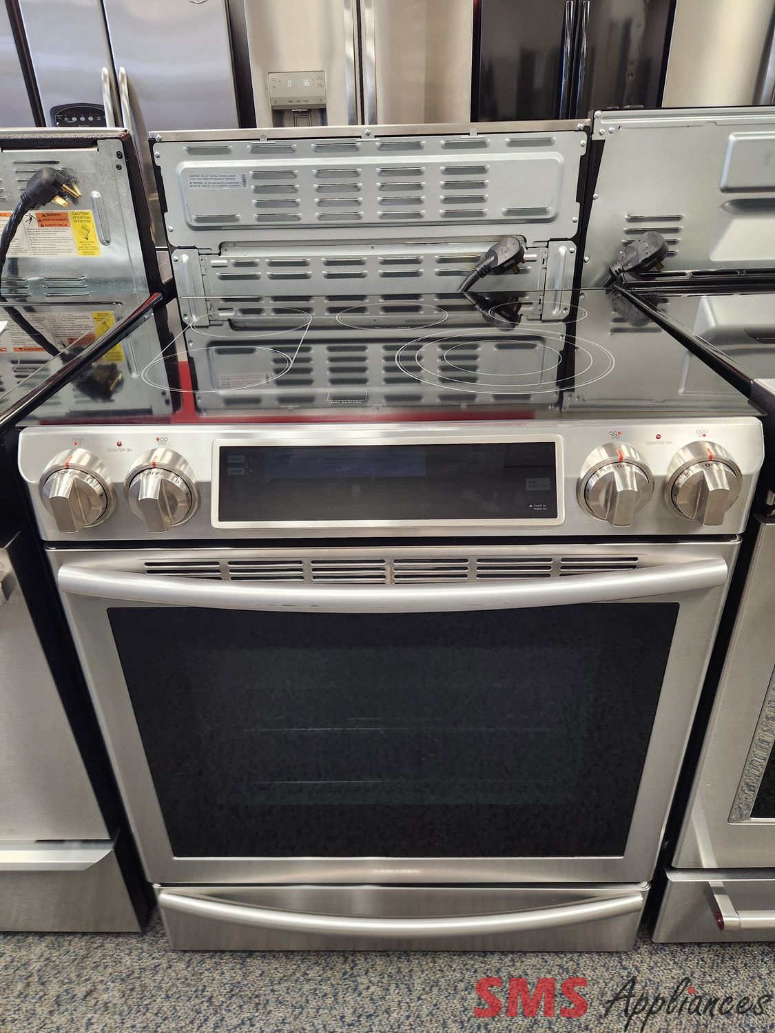 Samsung Glass Top Stove NE58F9710WS/AC