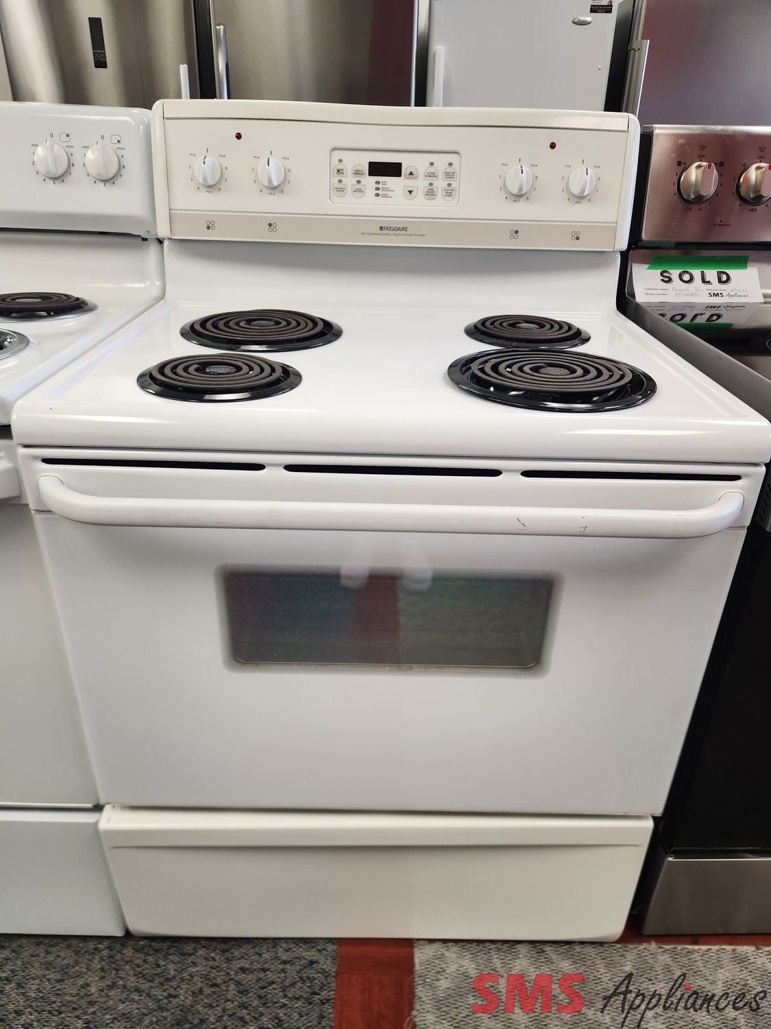 Frigidaire Coil Top Stove CFEF357AS
