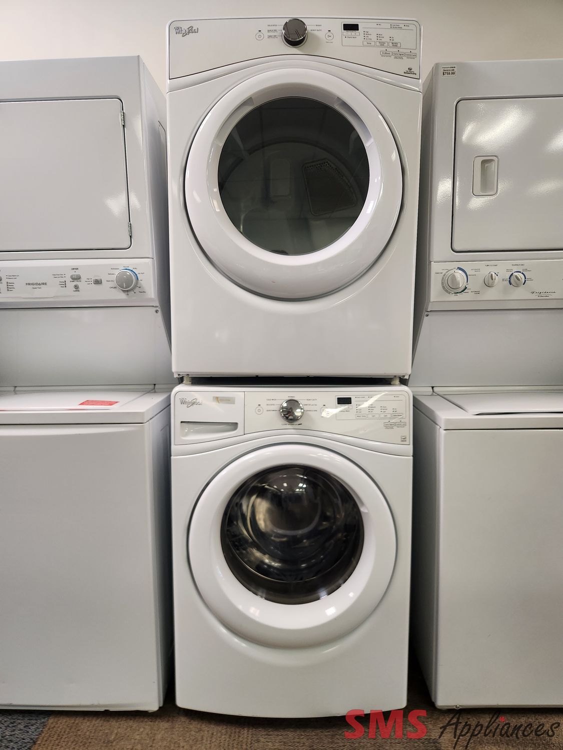 Whirlpool Washer & Dryer Set YWED75HEFW/WFW75HEFW