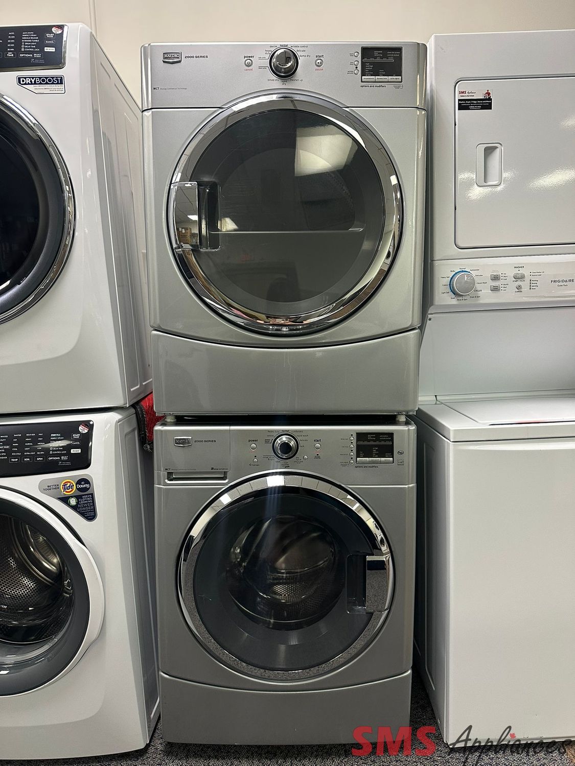 Maytag Washer & Dryer Set YMEDE250XL/MHWE250XL