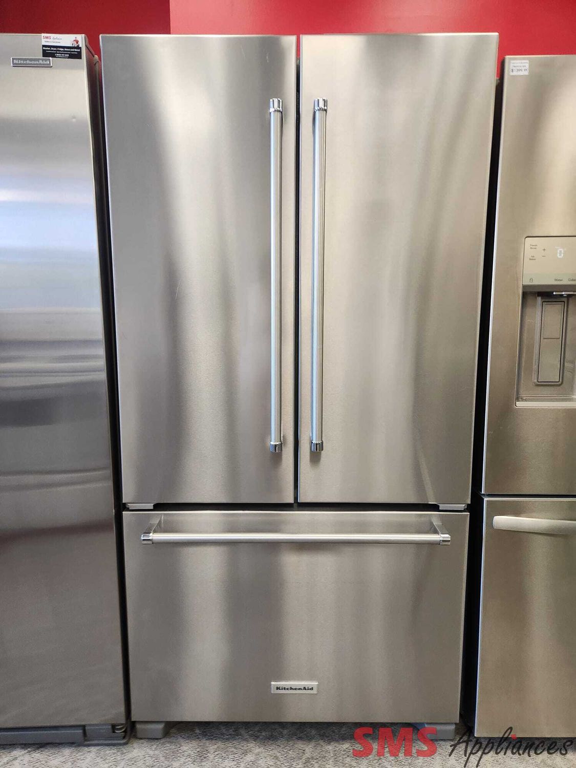 KitchenAid 36" French Door Fridge KRFC302ESS06