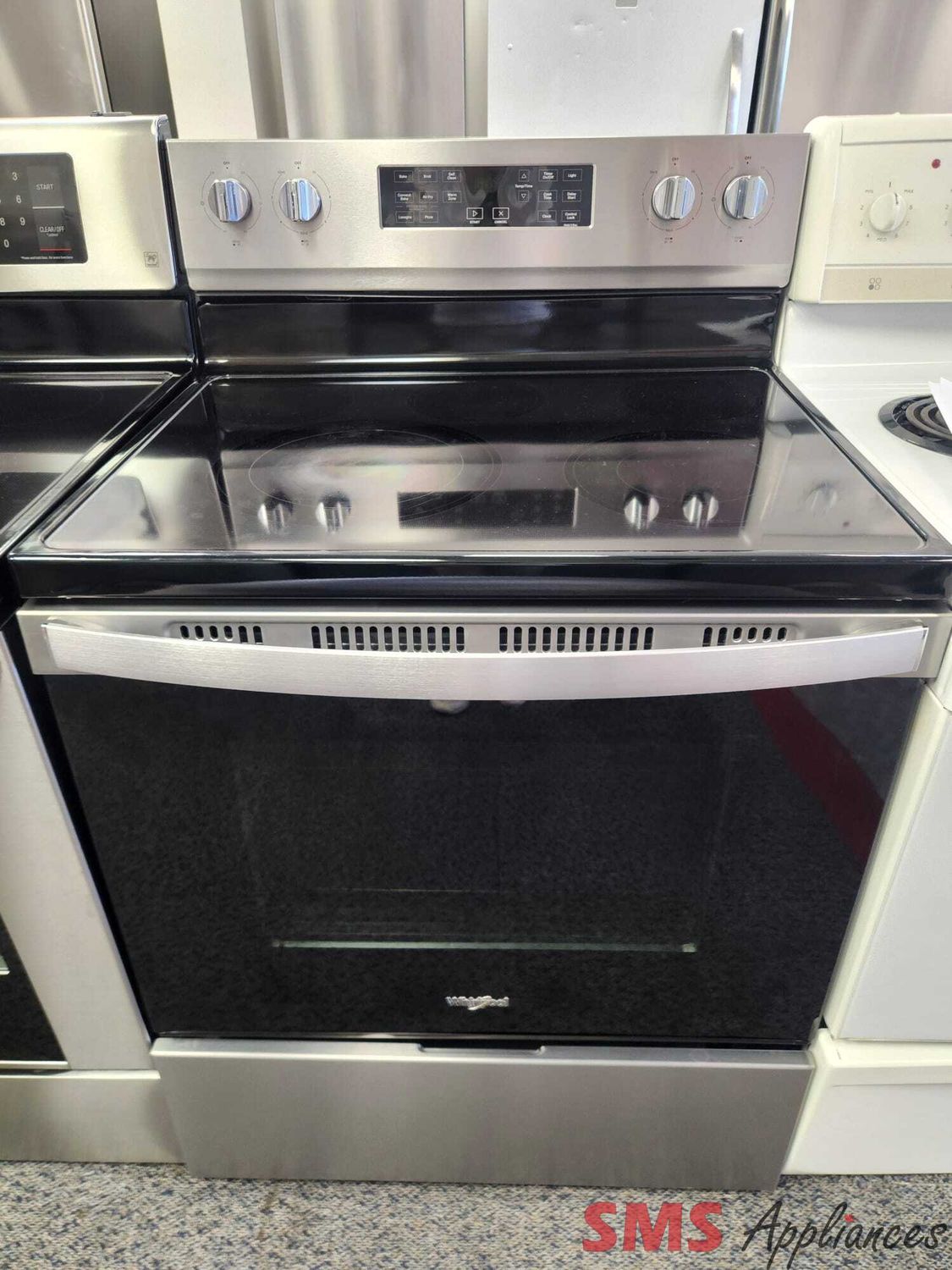 Whirlpool Glass Top Stove YWFE550S0LZ