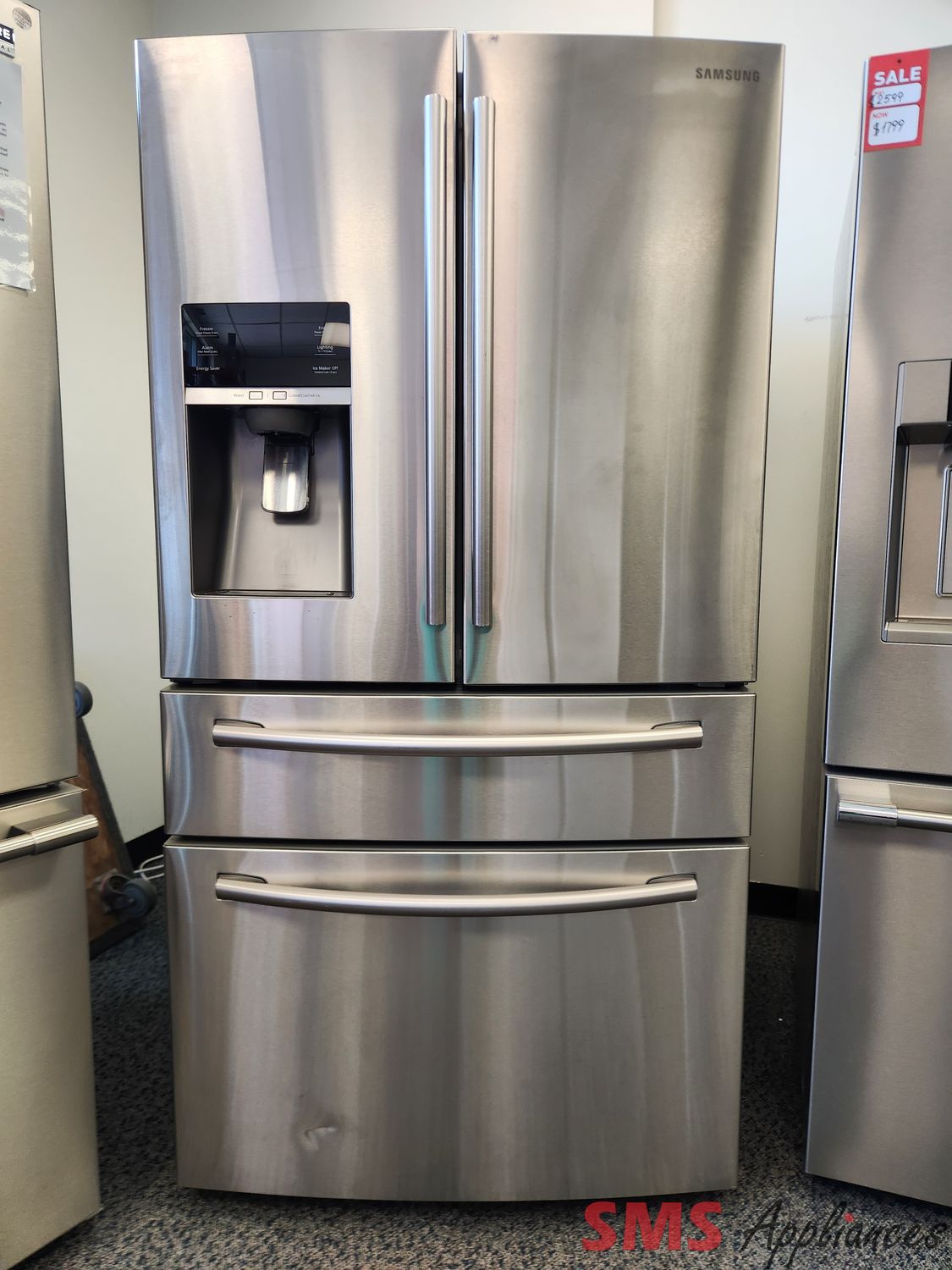 Samsung 36" 4-Door Fridge RF28HMEDBSR