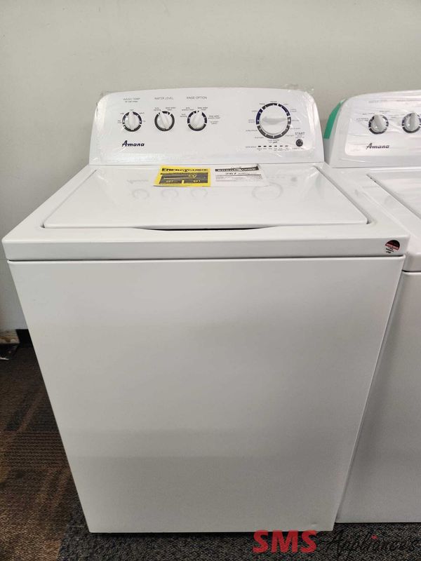 Open Box - Scratch & Dent Amana Top Load Washer NTW4519JW Open Box - Scratch & Dent Amana Top Load Washer NTW4519JW