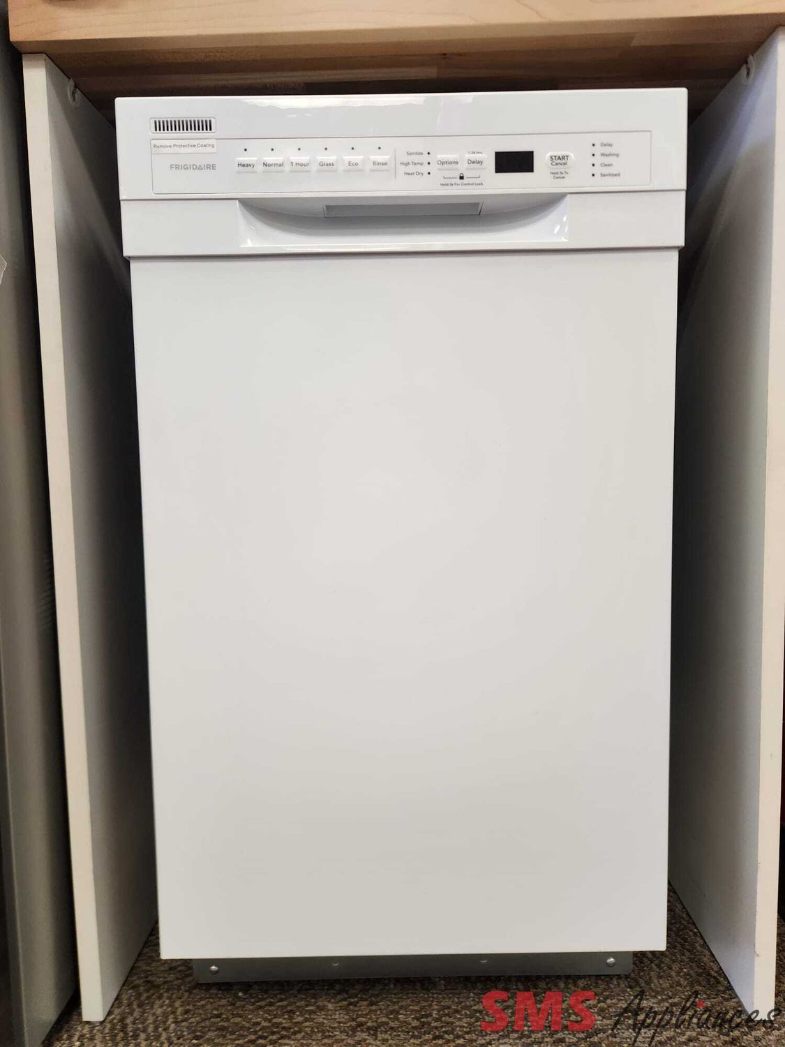 Open Box- Scratch & Dent Frigidaire 18" 52dB Built-In Dishwasher FFBD1831UW