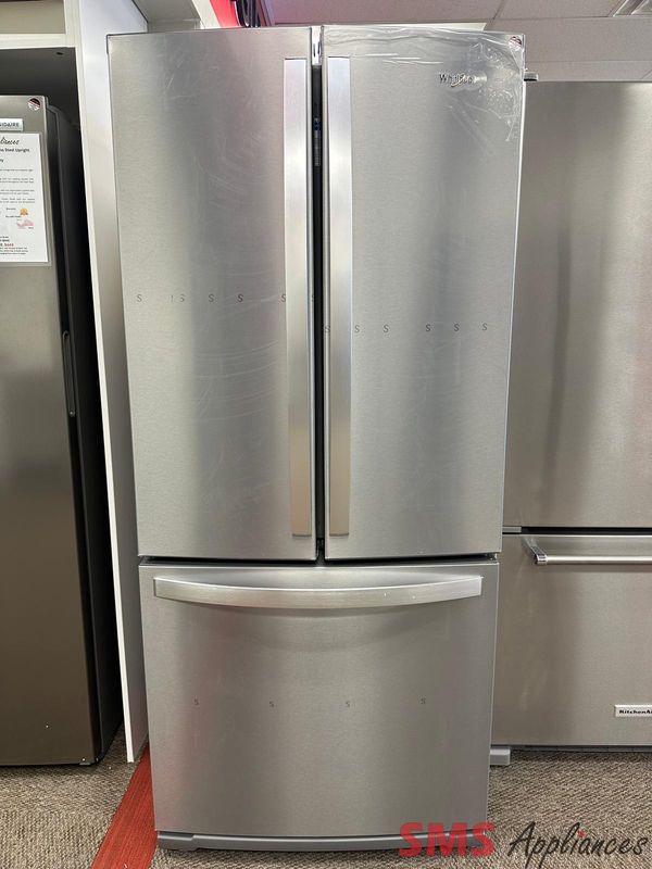 Open Box - Scratch & Dent Whirlpool 30 Open Box - Scratch & Dent Whirlpool 30" French Door Fridge WRF560SFHZ