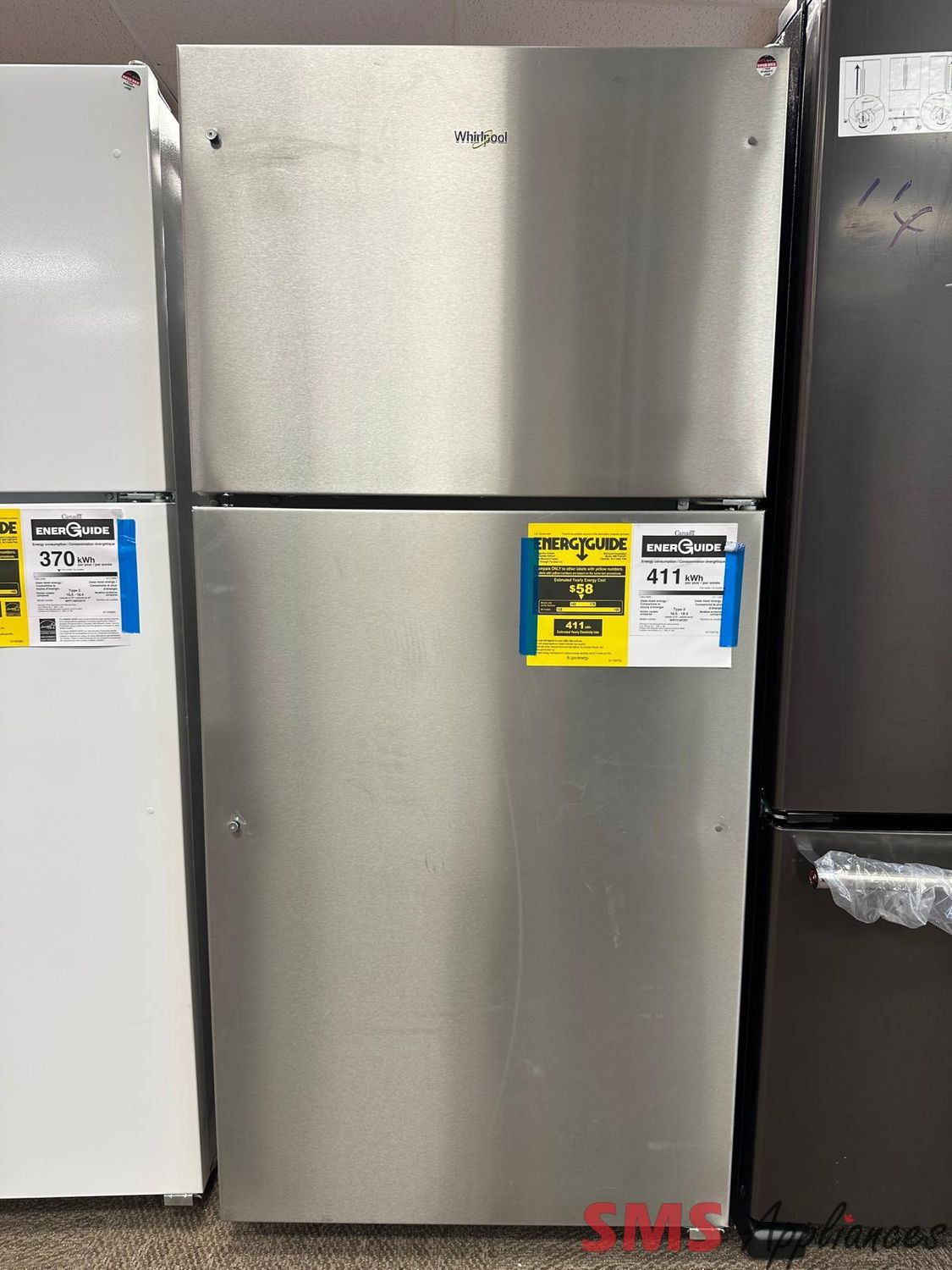 Open Box - Scratch & Dent Whirlpool 30" Top Mount Fridge WRT318FZDM