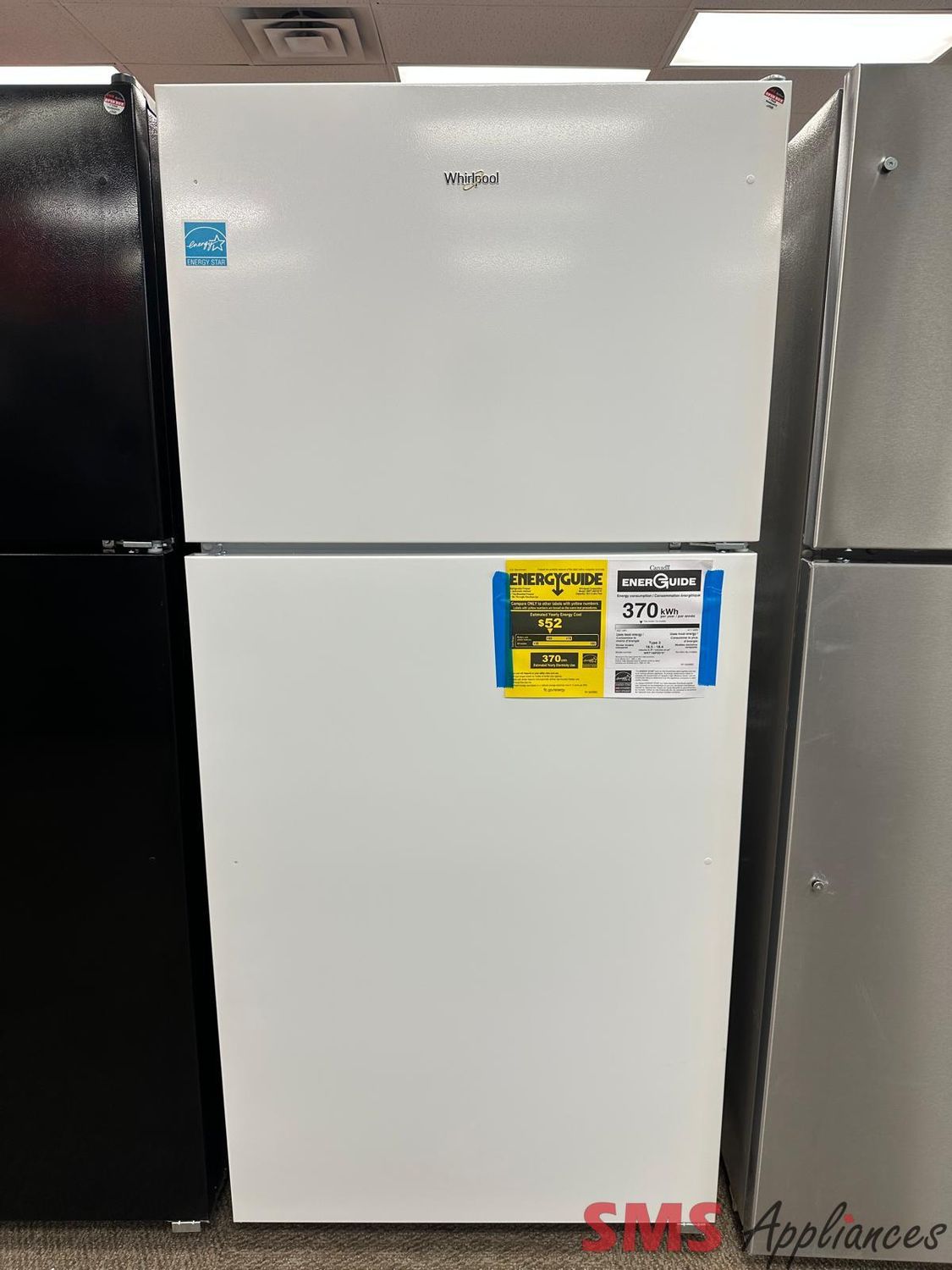 Open Box - Scratch & Dent Whirlpool 30" Top Mount Fridge WRT14BFZDW