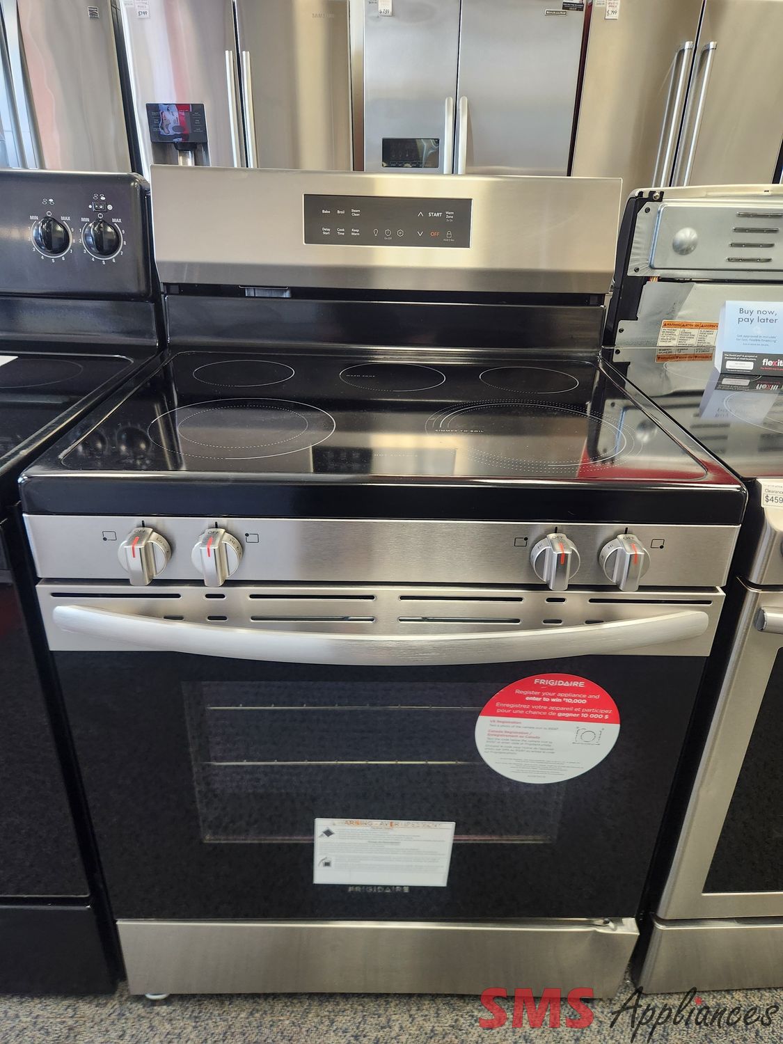 Frigidaire Glass Top Stove FCRE306CAS
