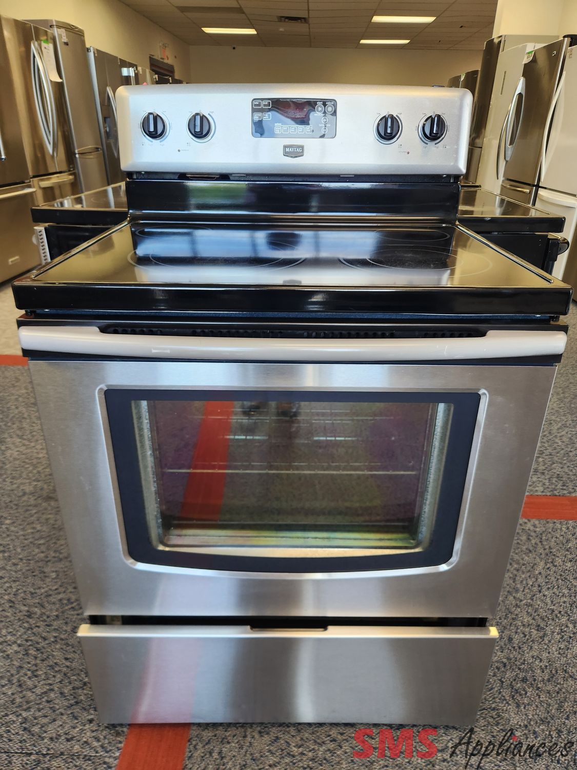 Maytag Glass Top Stove YMER7765WS3