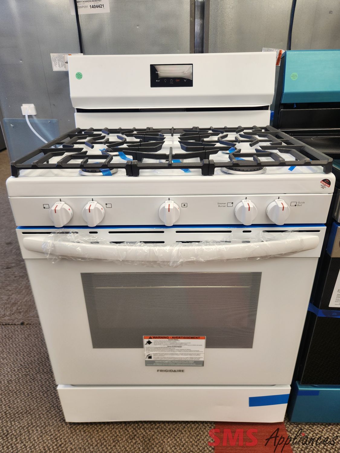 Open Box - Scratch & Dent Frigidaire Gas Top Stove FCRG3052BW