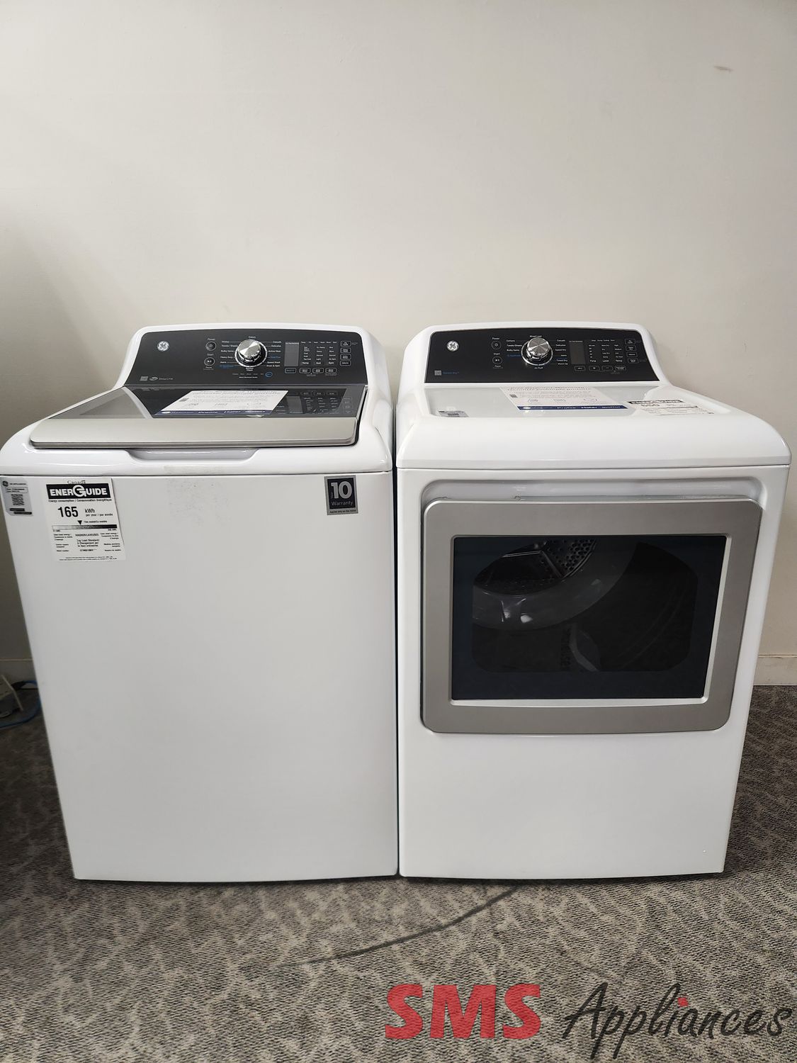 BRAND NEW GE Washer & Dryer Set GTW681BMR/GTD68EBMR