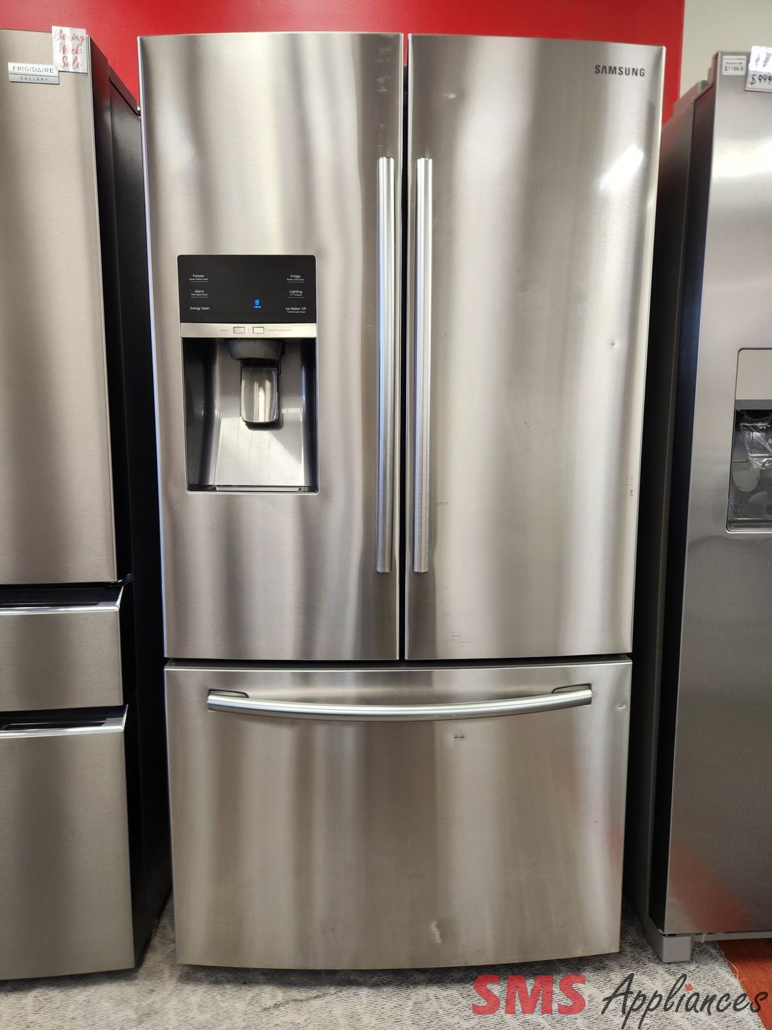 Samsung 36" French Door Fridge RF28HFEDBSR