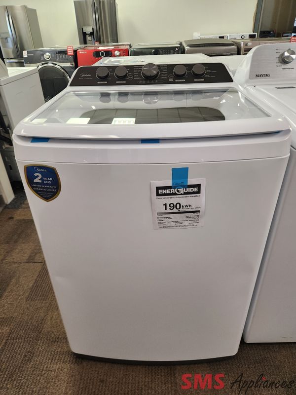 Open Box - Scratch & Dent Midea Top Load Washer MLV47C4AWW Open Box - Scratch & Dent Midea Top Load Washer MLV47C4AWW