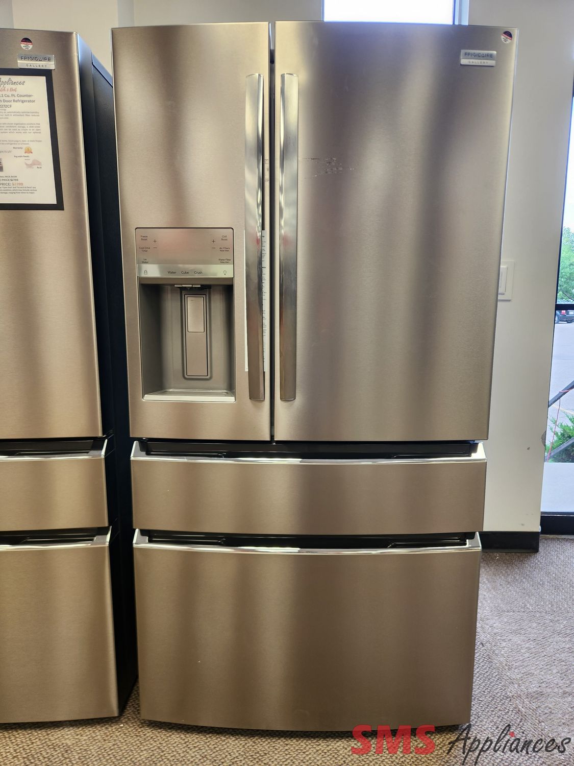 Open Box - Scratch & Dent Frigidaire Gallery 36" 4-Door French Door Fridge GRMC2273CF