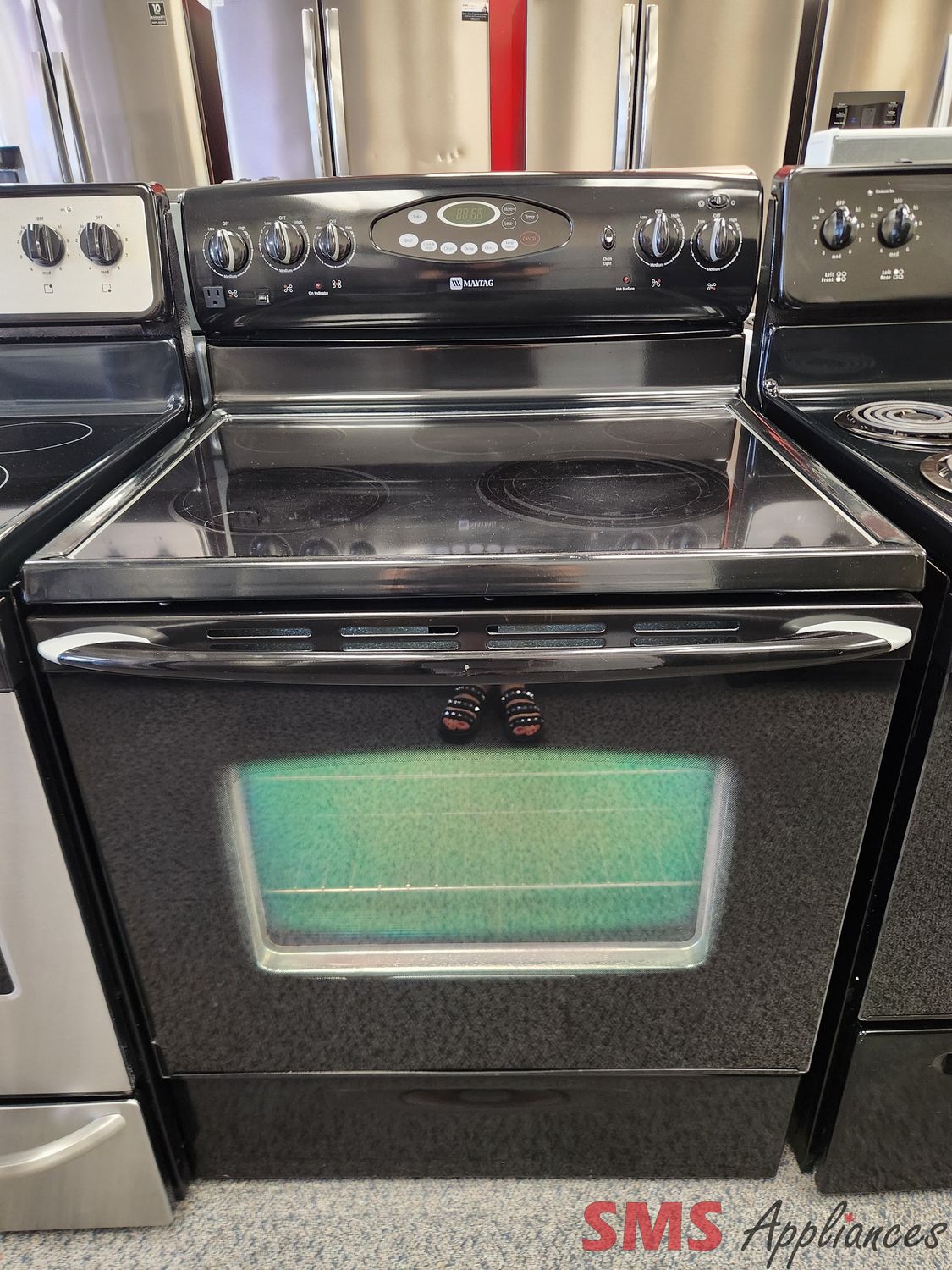 Maytag Glass top Stove MER5765RCB