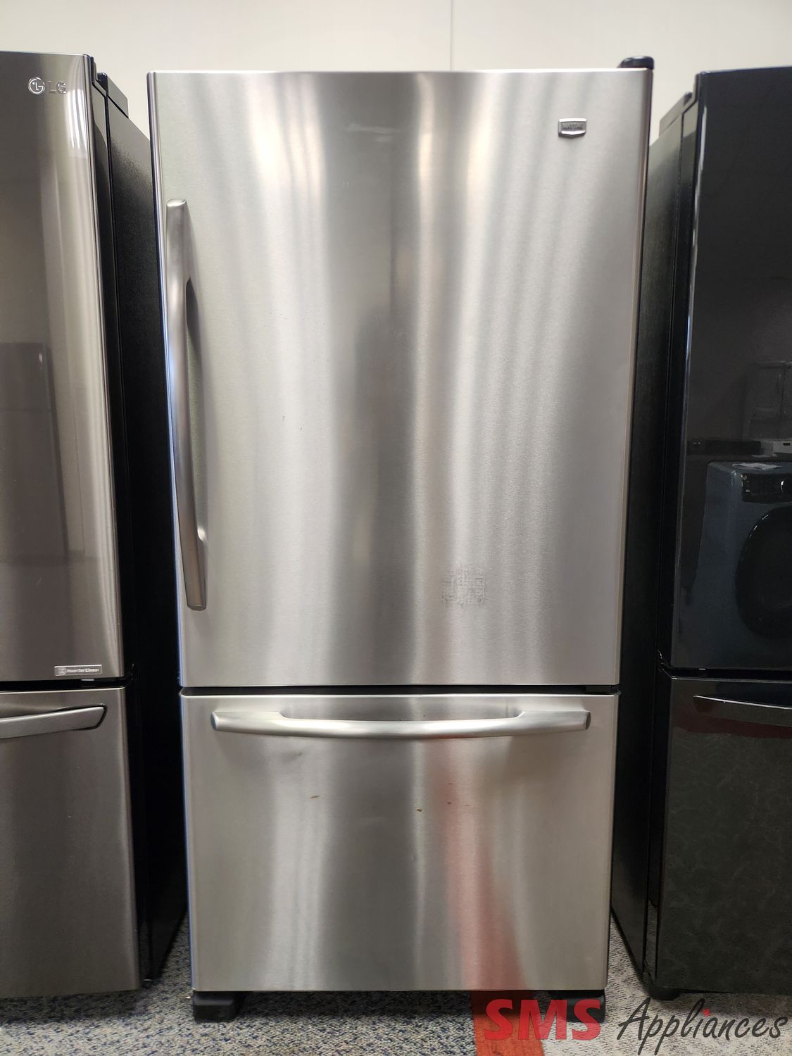 Maytag 33" Bottom Mount Fridge MBR2258XES