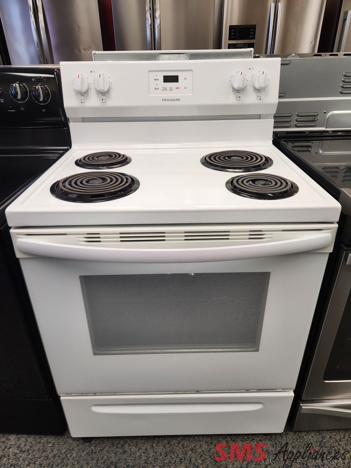Frigidaire Coil Top Stove FCRC301CAWA
