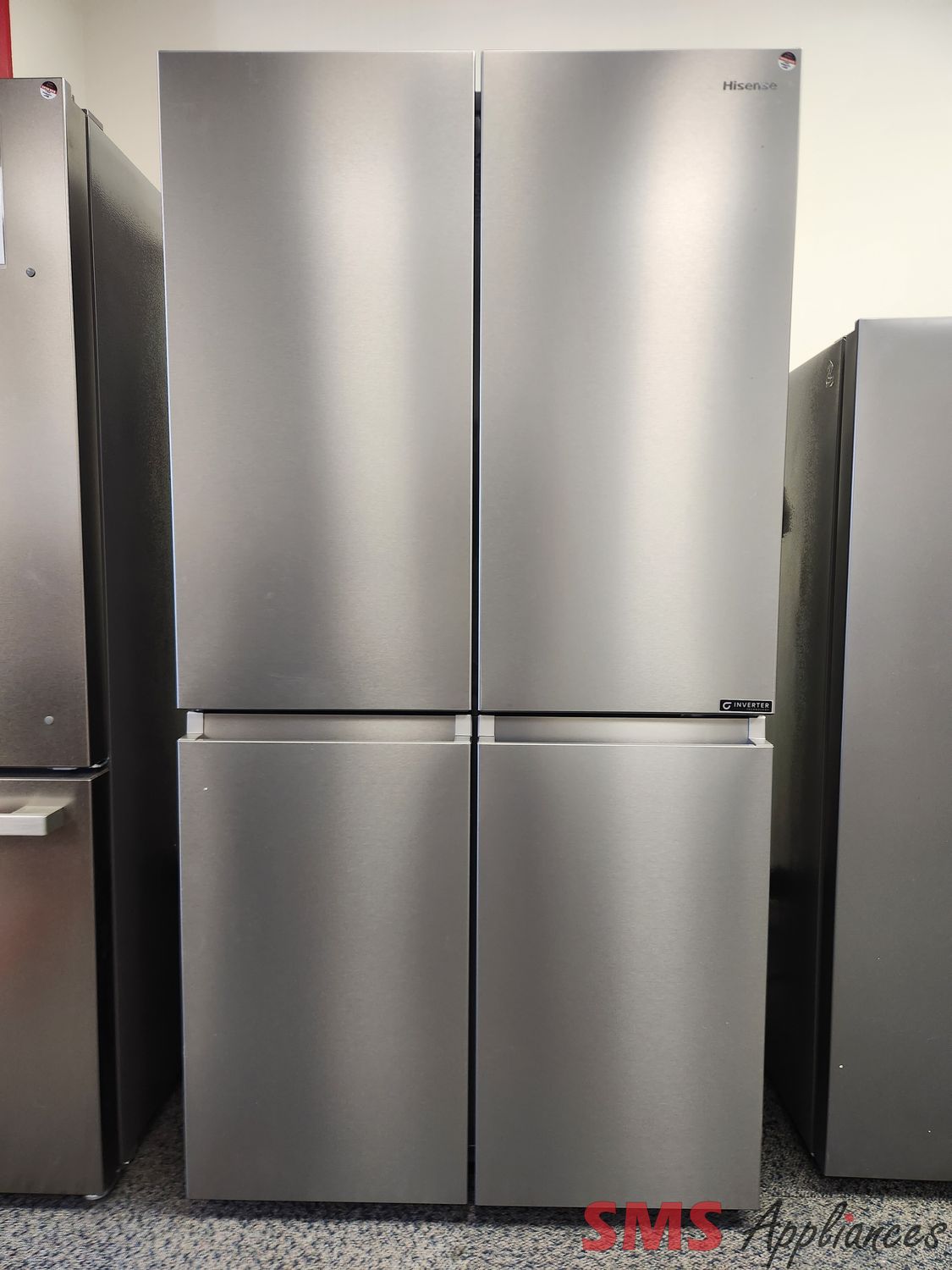 Open Box - Scratch & Dent Hisense 36"-Door Fridge RQ22A4CSD