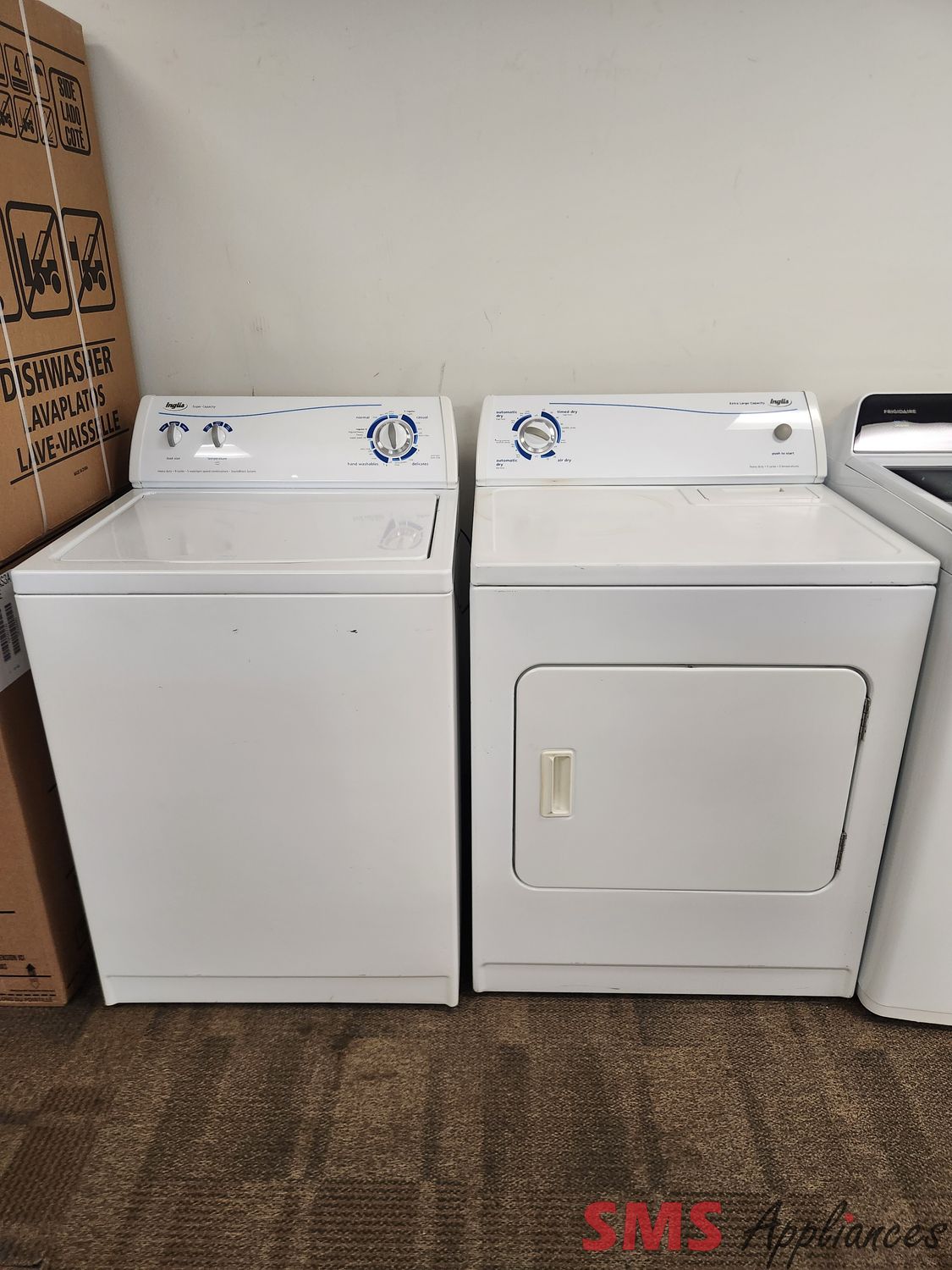 Inglis Washer & Dryer Set IP43002/IS80000