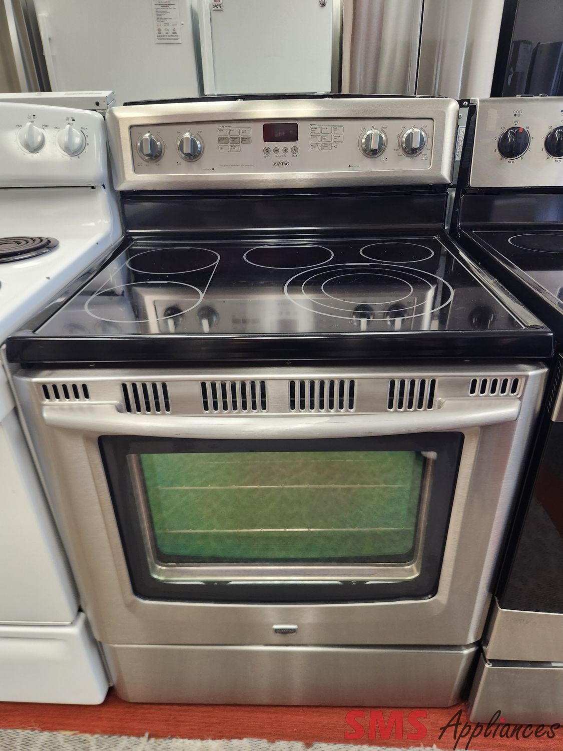 Maytag Glass Top Stove YMER8875XS