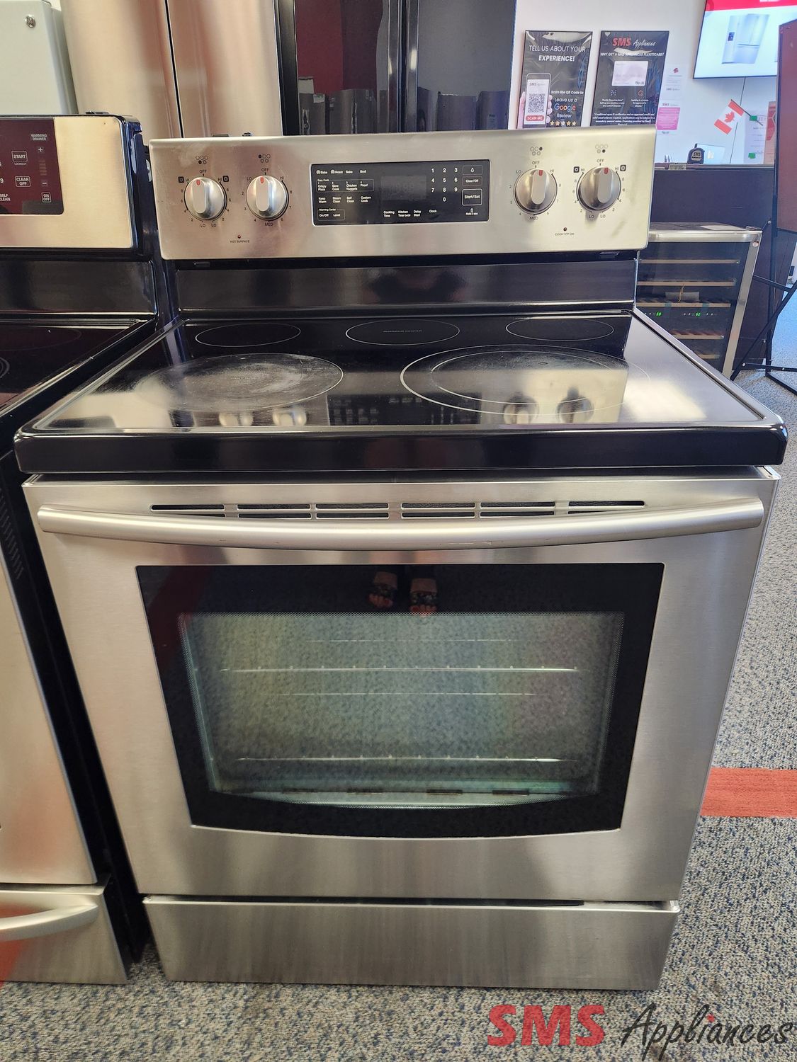 Samsung Glass Top Stove NE585RLA