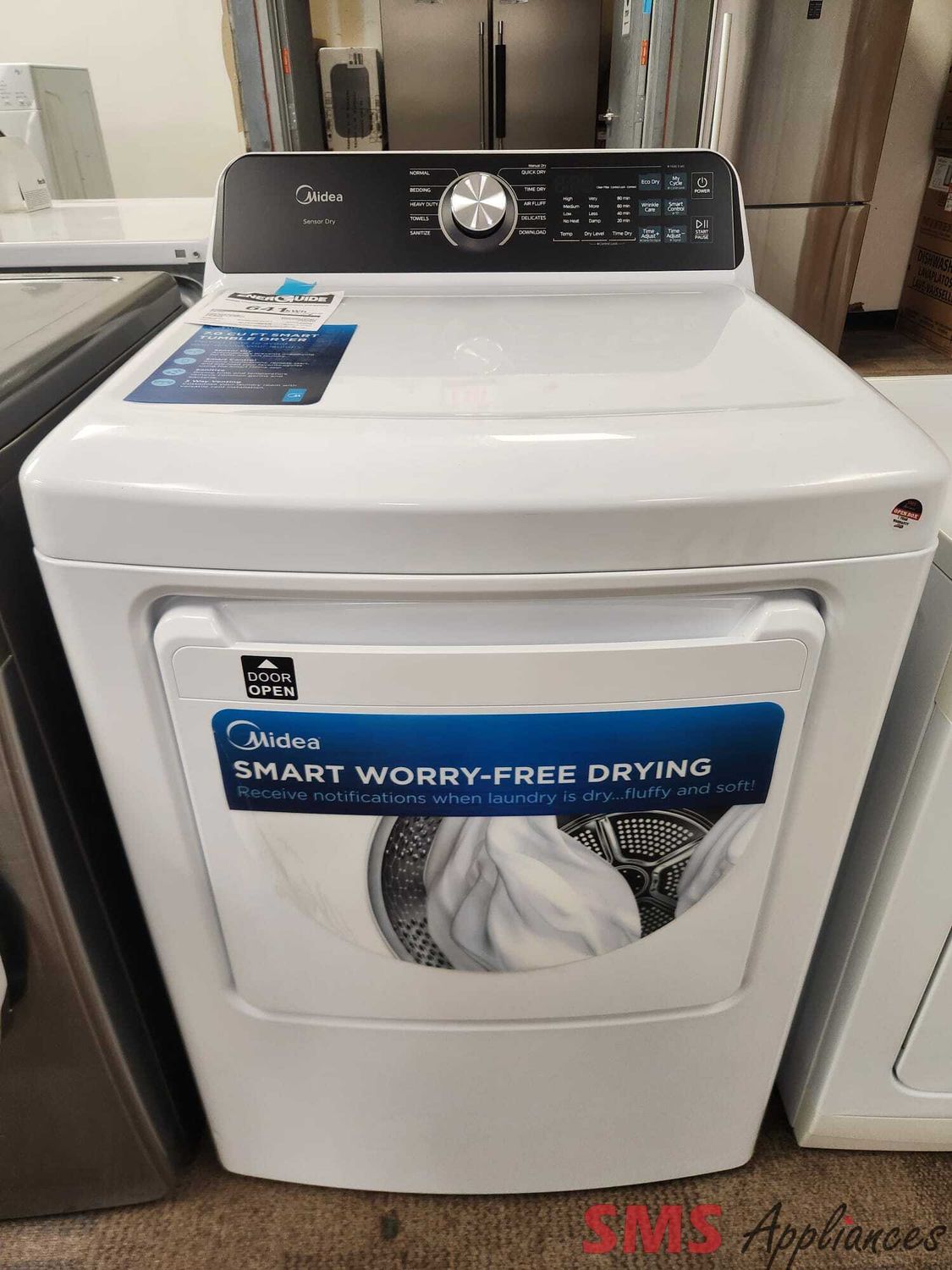 Open Box - Scratch & Dent Midea Dryer MLTE52M2BWW