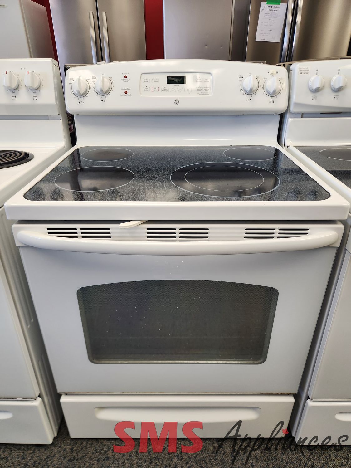 GE Glass Top Stove JCBP66DM2WW GE Glass Top Stove JCBP66DM2WW