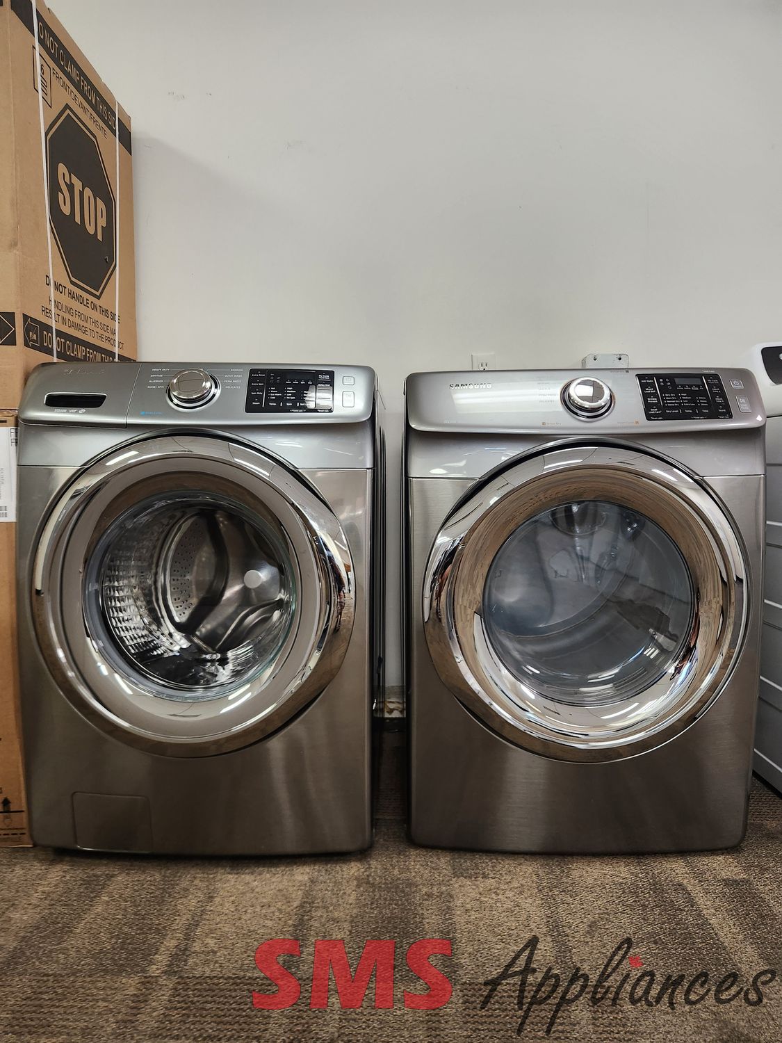 Samsung Washer & Dryer WF42H5200AP/DV42H5200EP