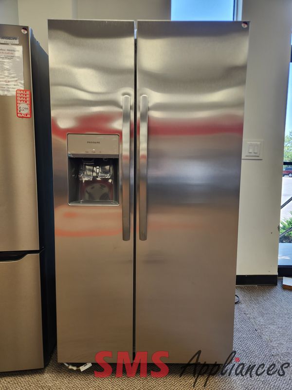 Open Box - Scratch & Dent Frigidaire 36 Open Box - Scratch & Dent Frigidaire 36" Side-By-Side Fridge FRSS2623AS