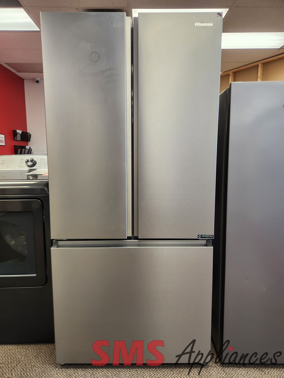 Open Box - Scratch & Dent Hisense 31" French Door Fridge RF22B3FSE
