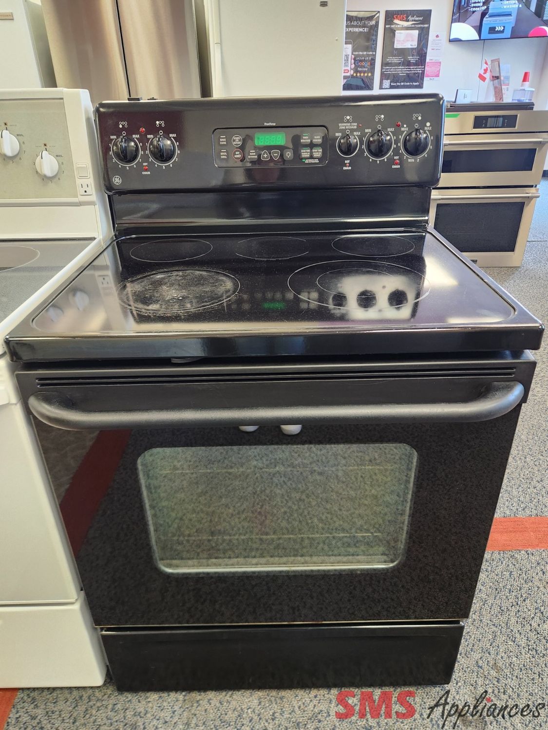 GE Glass Top Stove JCBP80B0J1BB GE Glass Top Stove JCBP80B0J1BB