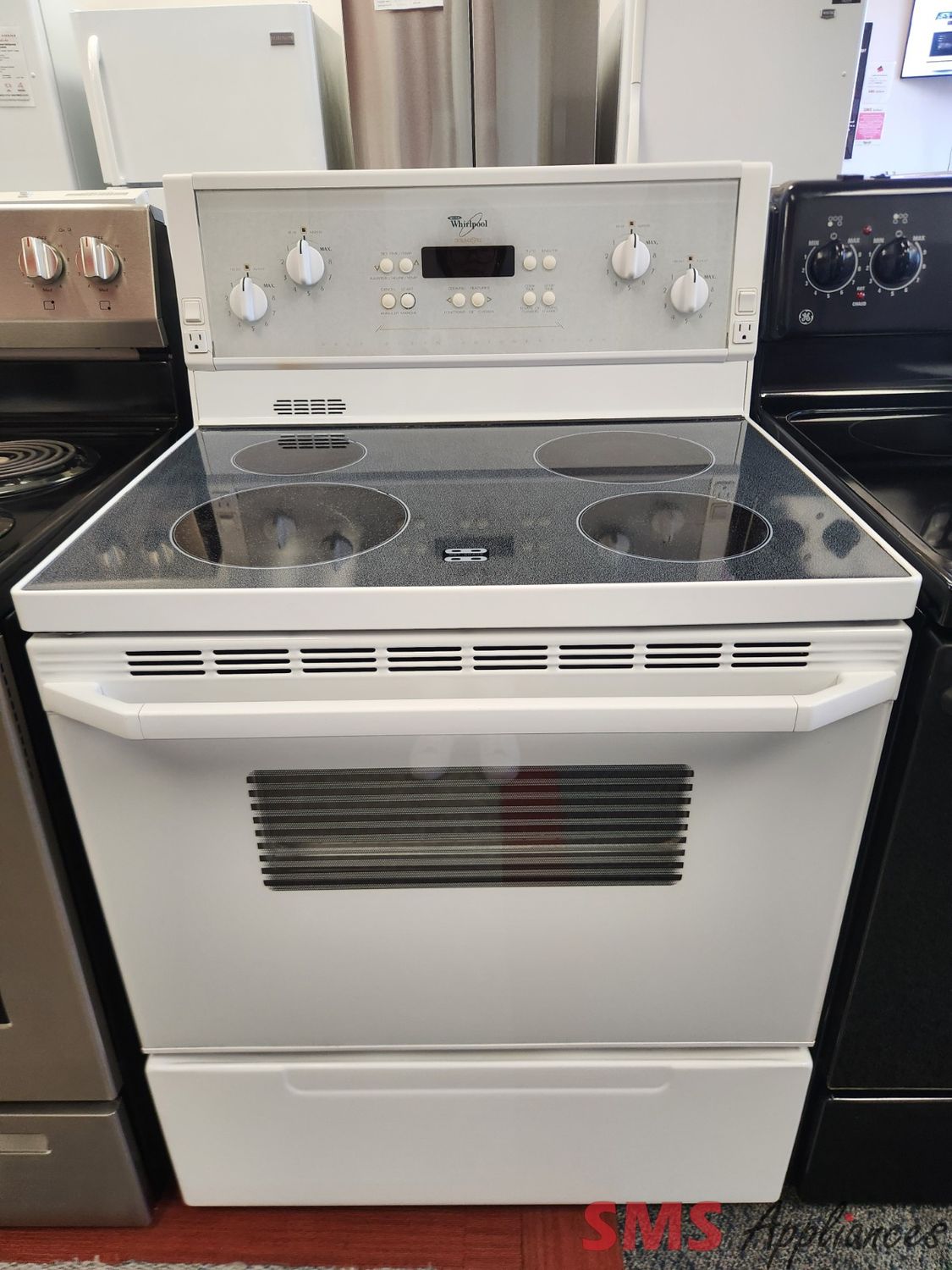 Whirlpool Glass Top Stove WDP86804 Whirlpool Glass Top Stove WDP86804