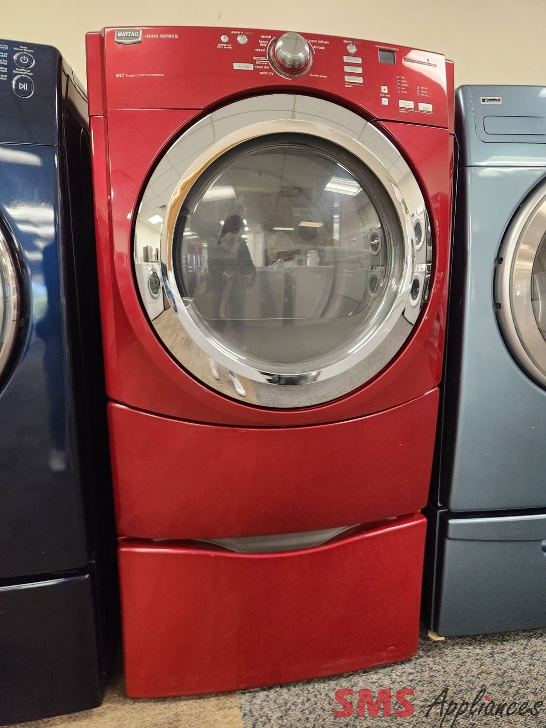 Maytag Dryer with Pedestal YMEDE400XR