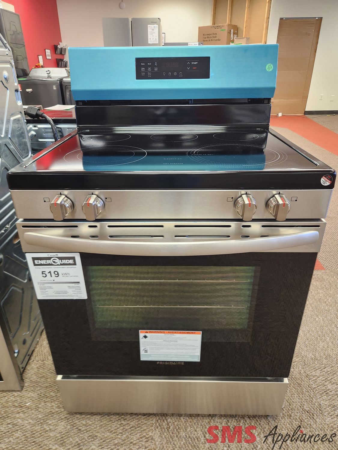 Open Box - Scratch & Dent  Frigidaire  Glass Top Stove  FCRE308CAS