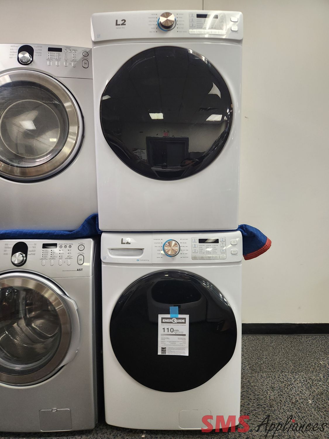 L2 Washer & Dryer Set LF52N3AWW/LE52N3AWW