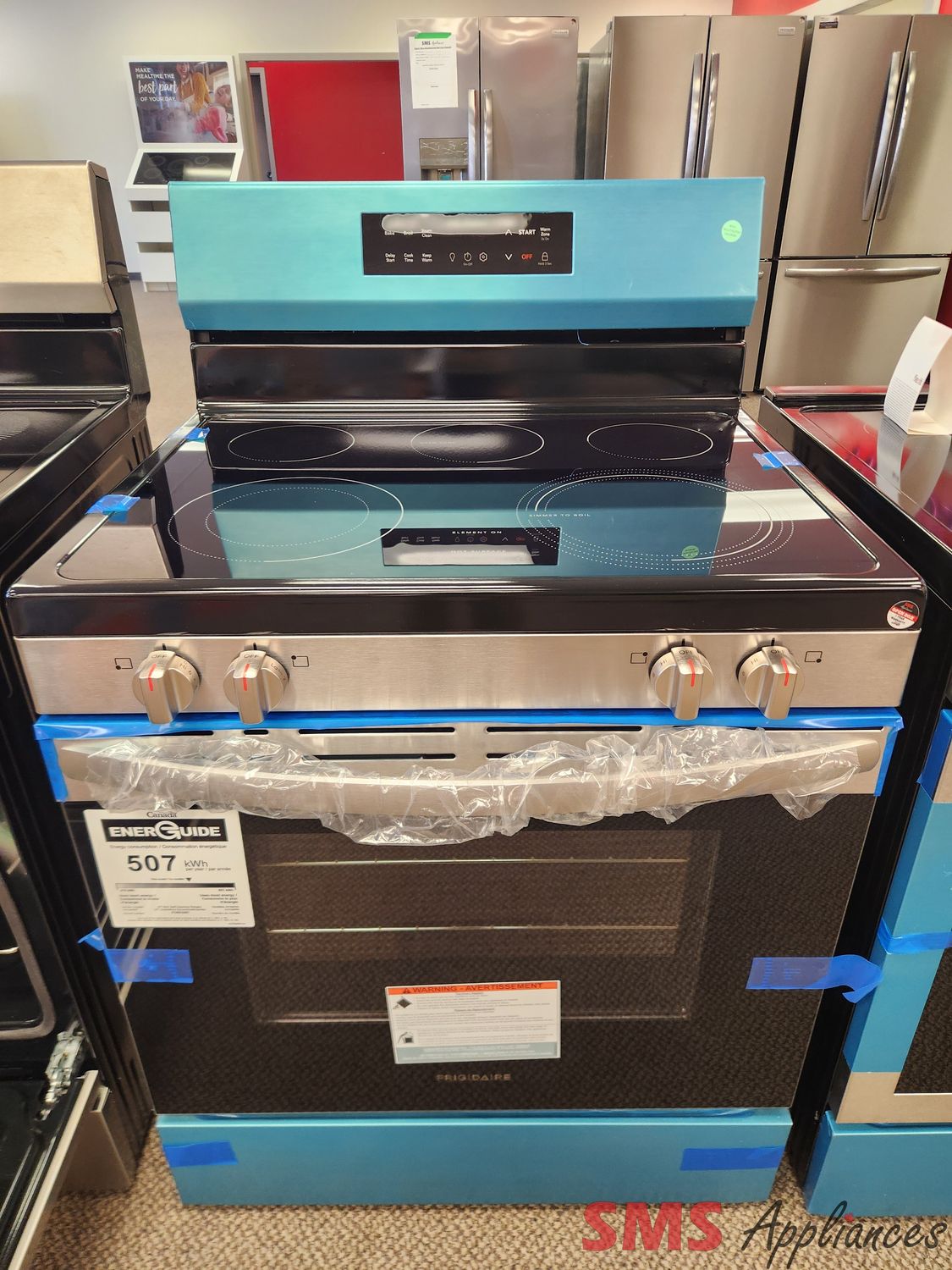 Open Box - Scratch & Dent Frigidaire Glass Top Stove FCRE306CAS Open Box - Scratch & Dent Frigidaire Glass Top Stove FCRE306CAS