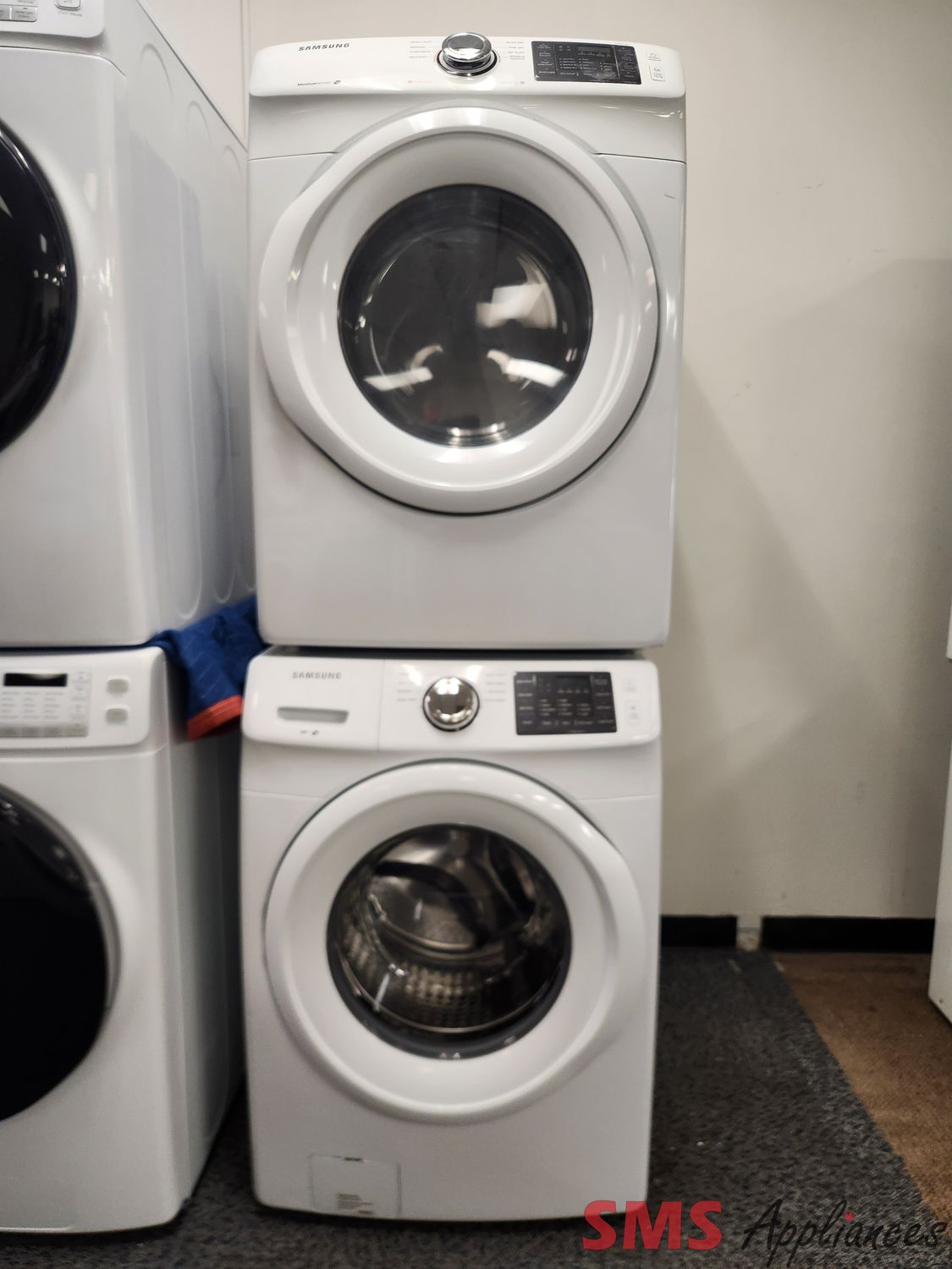 Samsung Washer & Dryer Set WF42H5000AW/DV45H5000EW/AC Samsung Washer & Dryer Set WF42H5000AW/DV45H5000EW/AC