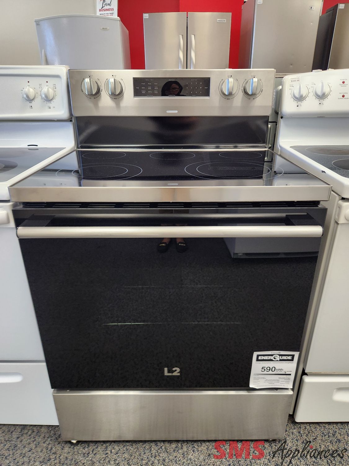 L2 Glass Top Stove LR58000CSS L2 Glass Top Stove LR58000CSS