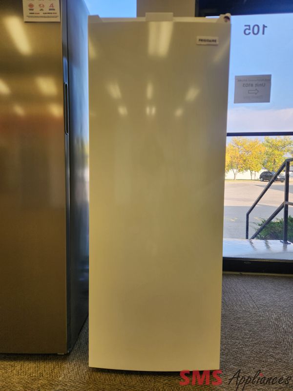 Open Box - Scratch & Dent Frigidaire Upright Freezer 13 cu.ft FFUE0725AW Open Box - Scratch & Dent Frigidaire Upright Freezer 13 cu.ft FFUE0725AW