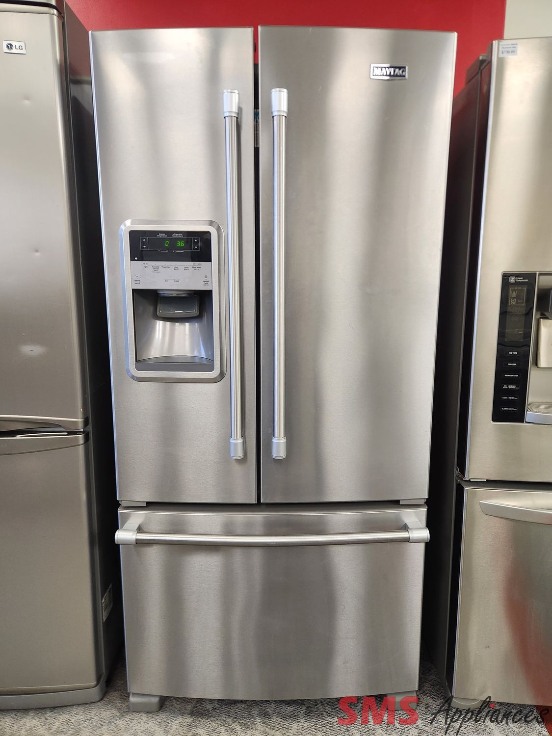 Maytag 33" French Door Fridge MF12269DRM