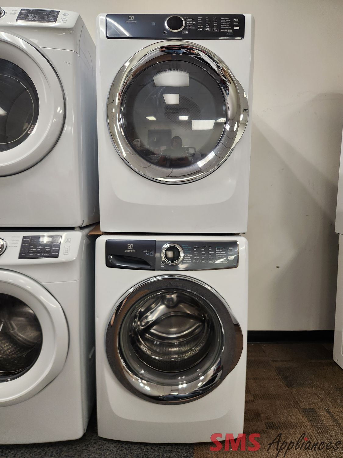 Electrolux Washer and Dryer Set ELFW7537AW/EFMC627UIW2