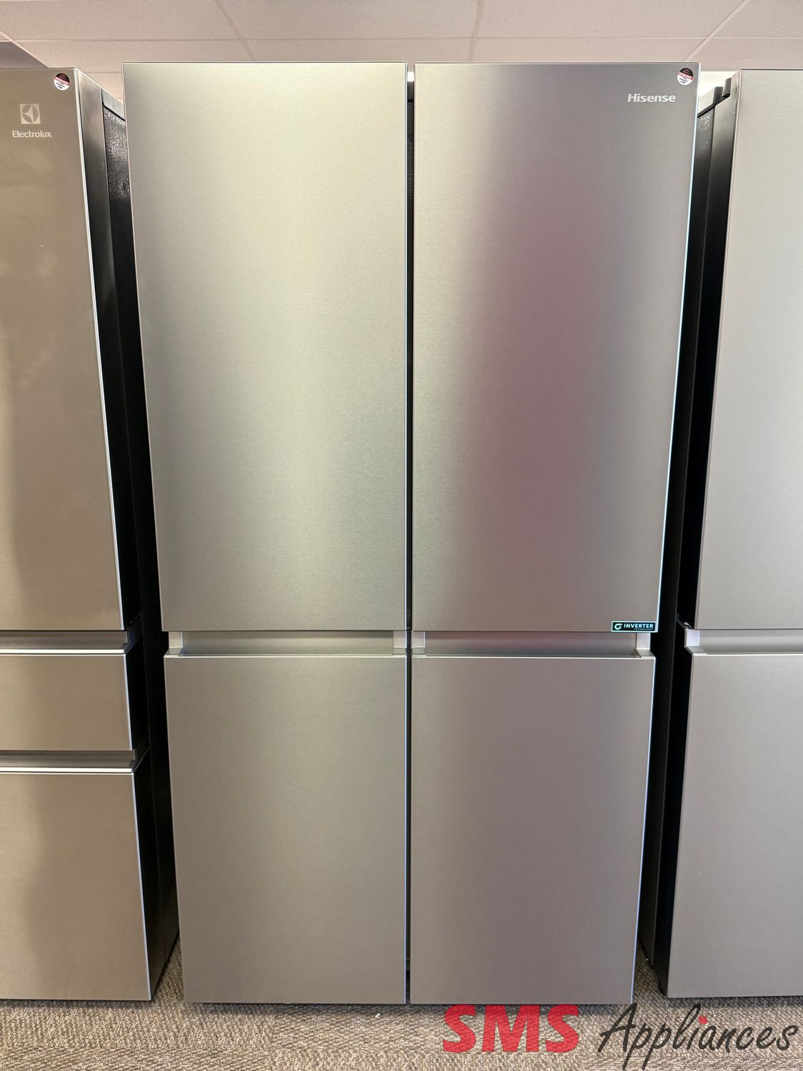 Open Box - Scratch & Dent Hisense 36" 4-Door Refrigerator RQ22A4CSD