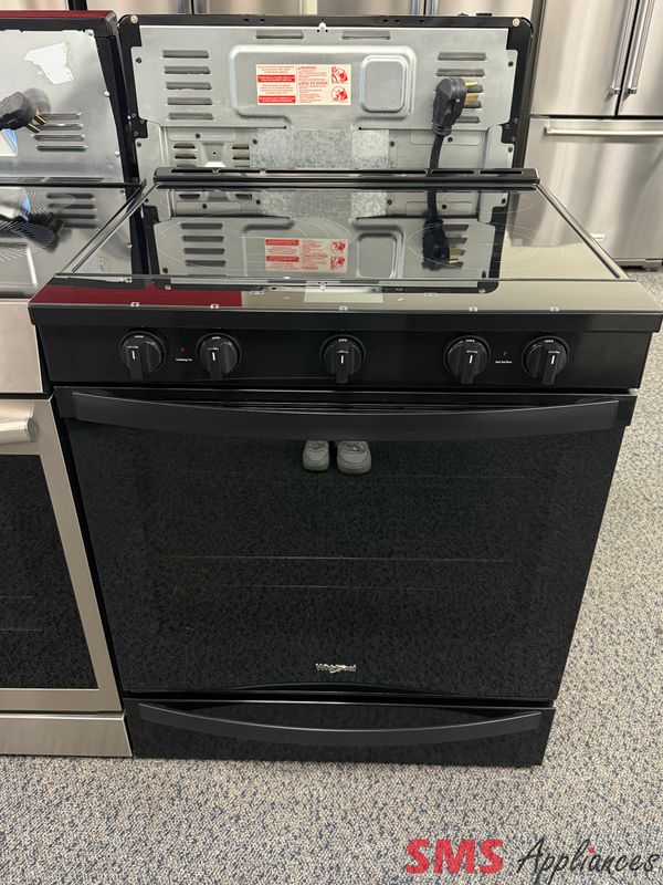 Whirlpool Glass Top Stove YWEE750H0HB Whirlpool Glass Top Stove YWEE750H0HB