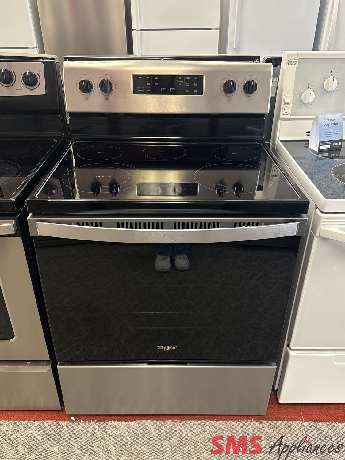 Whirlpool Glass Top Stove YWFE505W0JZ